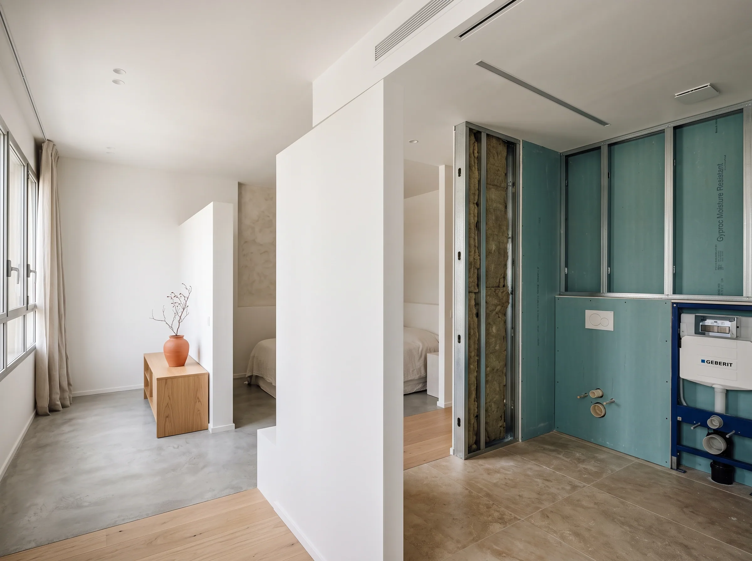 Appartements Diekirch — Rénovation cloisons placo 8 logements